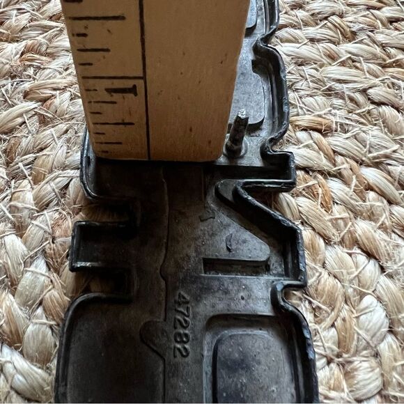 Vintage 1970s Original Chrome Ford Bronco Custom Emblem - Picture 4 of 10